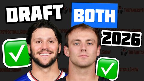 Josh Allen and Brock Bowers (2026 League Winners)