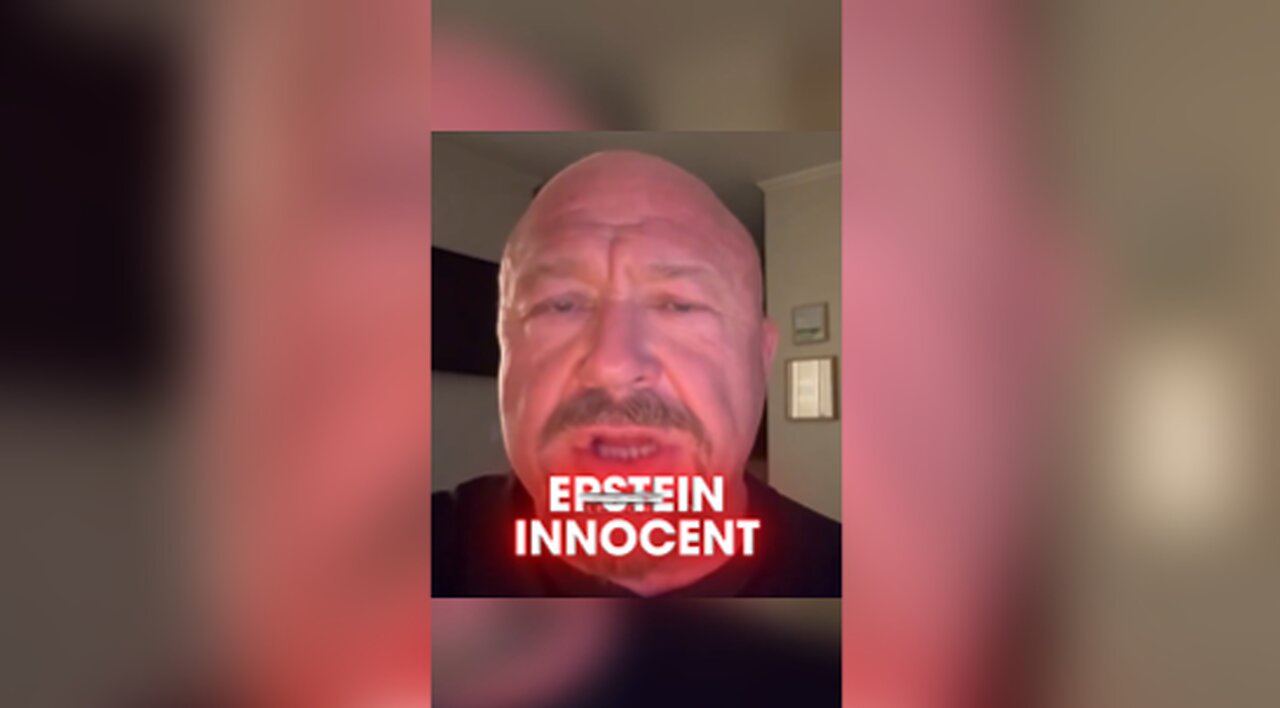 Alex Jones: Epstein is Innocent, Go Back To Sleep - 7/12/25