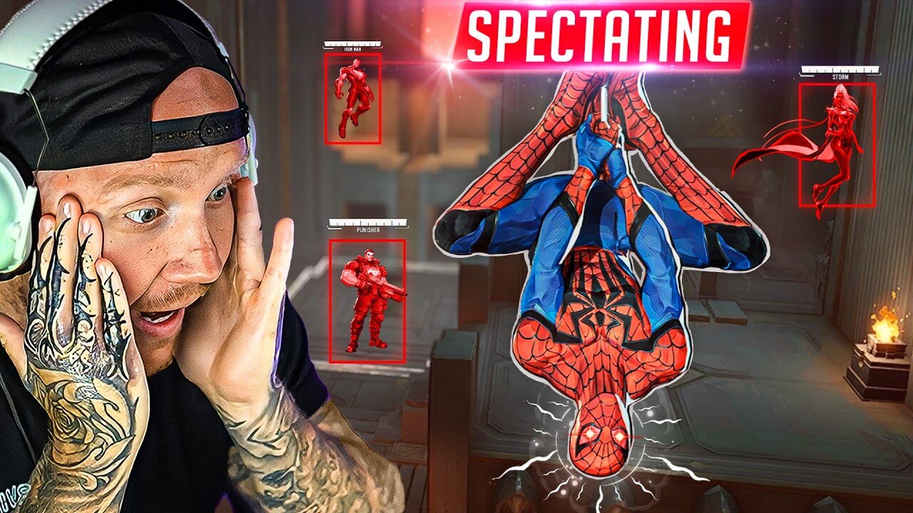 SPECTATING A HACKING SPIDERMAN IN SILVER