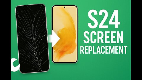 Samsung S24 Screen Replacement | DIY Display Repair Tutorial