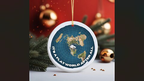 FLAT EARTHER BRIAN KEEFER WISHING EVERYONE TO BE JOLLY WITH JOY FOR CHRISTMAS