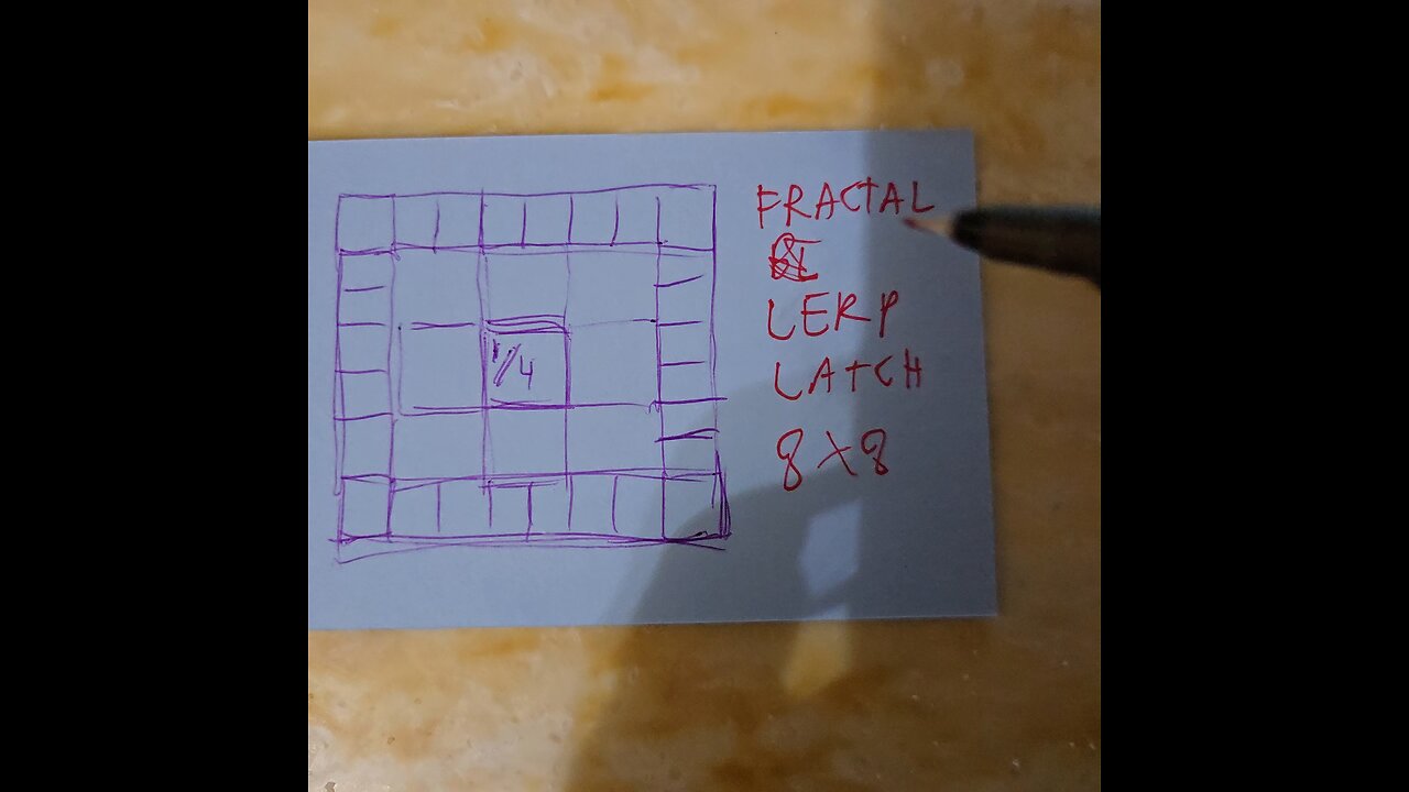 Fractal Lerp Latch 8x8