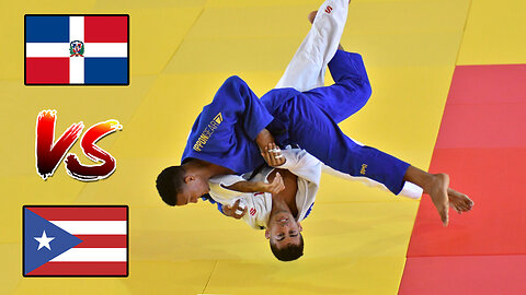 Medickson del Orbe 🇩🇴 vs Adrián Gandía 🇵🇷 en Judo -81 Kg por el oro🥇 |Juegos Centroamericanos 2018|