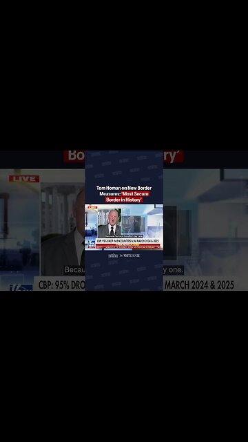 Tom Homan: 'Most Secure Border in History'