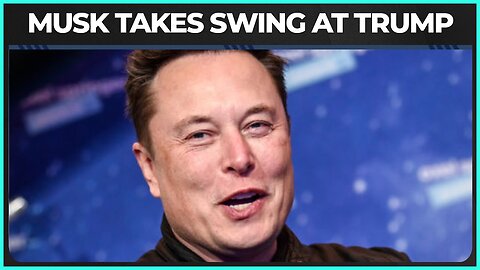 Musk BITES BACK With Support Of Trump RIVAL