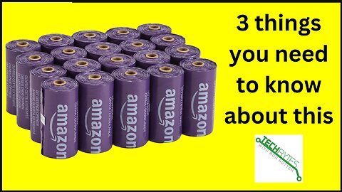3 things you need to know about the Amazon Basics Dog Poop Bags with Dispenser