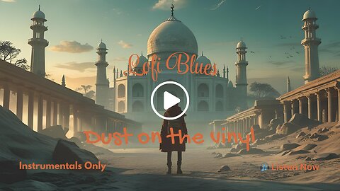Dust in the Vinyl – Lofi Blues Instrumental for Late Night Listening