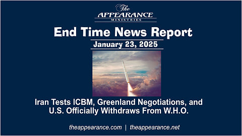 Iran Tests ICBM, Greenland Negotiations, and U.S. Officially Withdraws From W.H.O.