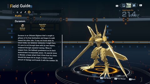 duramon all digivolution/de-digivolution/profile Digimon Story Time Stranger