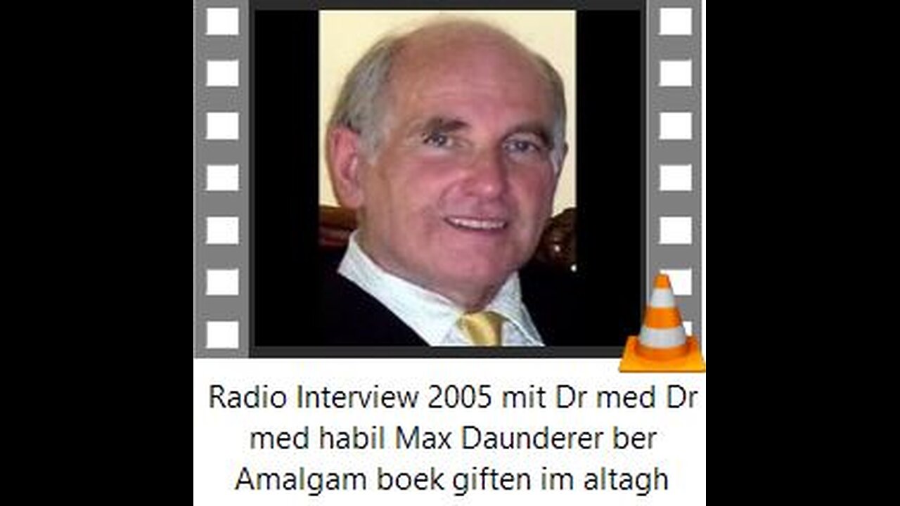 Radio Interview 2005 mit Dr med Dr med habil Max Daunderer ber Amalgam boek giften im altagh