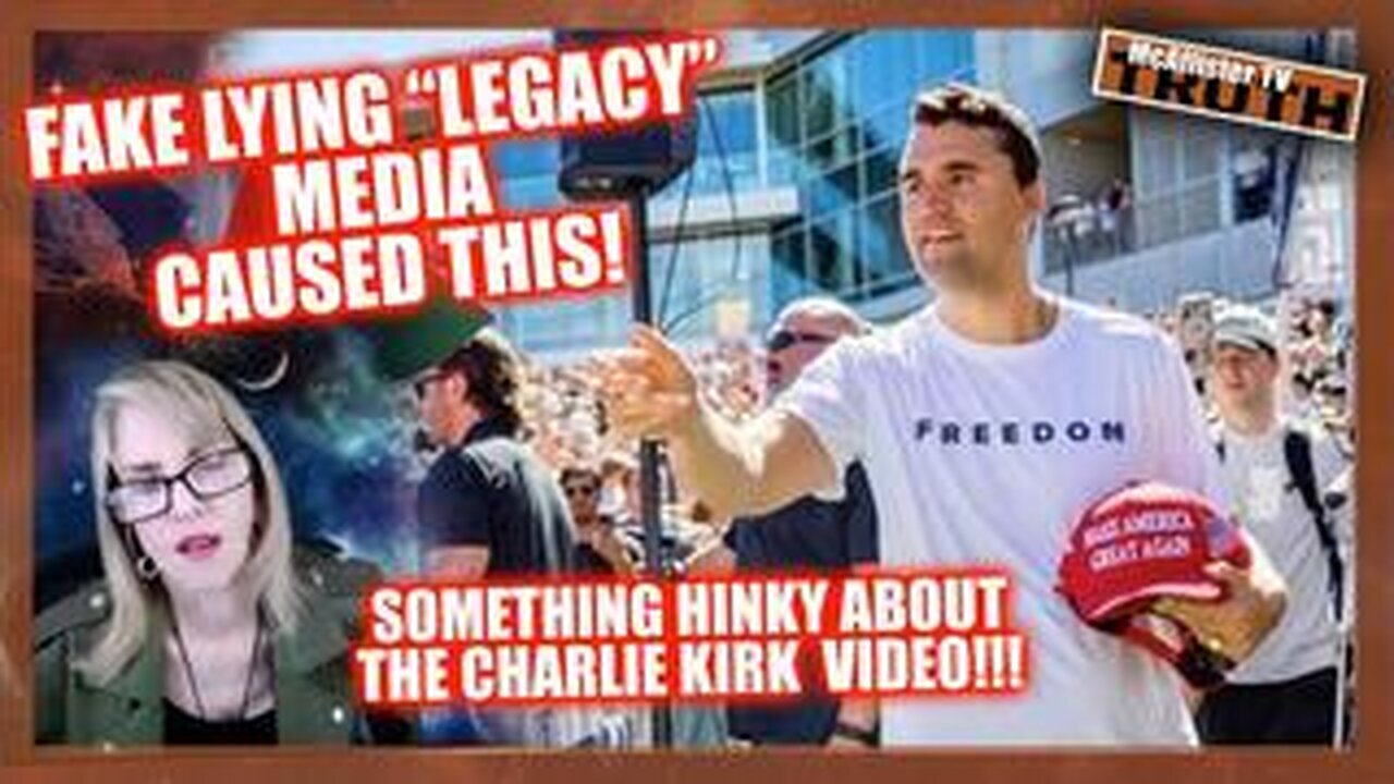 FAKE NEWS DID THIS! SOMETHING OFF ABOUT THE VIDEO! SICKO LIBTARDS FAFO! THE PARTY OF DEATH!