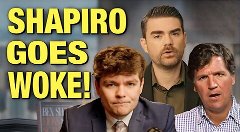 “Woke Right” Ben Shapiro Rips Tucker For Interviewing Nick Fuentes!