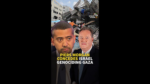 PIERS MORGAN CONCEDES ISRAEL G*NOCIDING GAZA