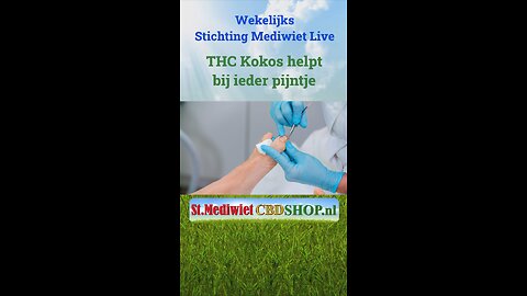 THC kokos helpt bij ieder pijntje
