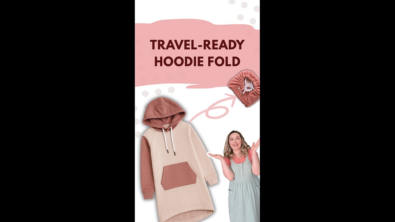 Travel-Ready Hoodie Fold | The Smart Way to Pack a Sweatshirt