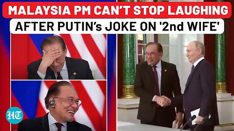 Watch: Putin Reveals Malaysia PM Ibrahim’s Cheeky Quip On 3 Thrones, 2 Wives; Both Erupt In Laughter