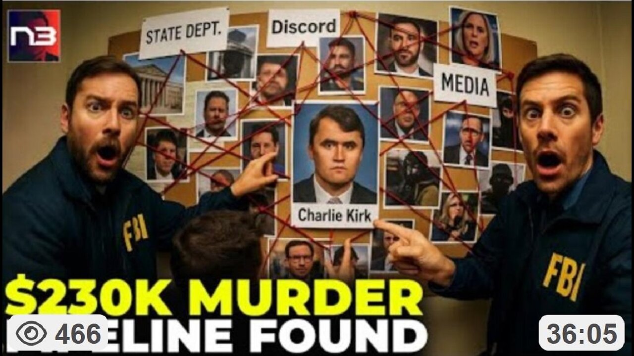 $230K Trail Found Leading to Charlies Death ~ BY NextNewsNetwork 9.17.25