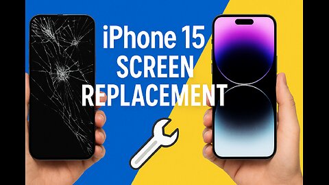 How to Replace iPhone 15 Screen | Full DIY Repair Tutorial 📱📲