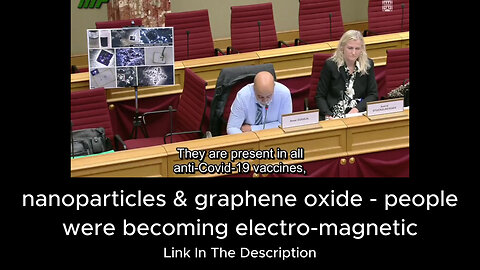 nanoparticles & graphene oxide - people were becoming electro-magnetic