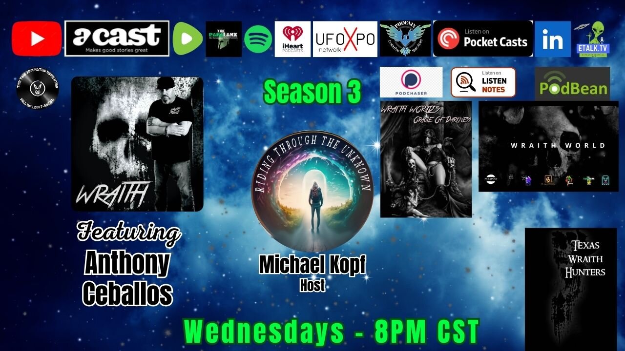 RTTU S3E16 with special guest Anthony Ceballos aka The Wraith