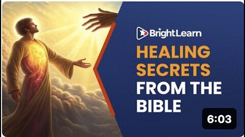 "Dr. Patrick Quillin's 'Healing Secrets from the Bible' on BrightLearn"