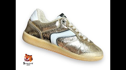 Verbenas Sora Breck Oro Sneakers 👟 SURDASHERY.com