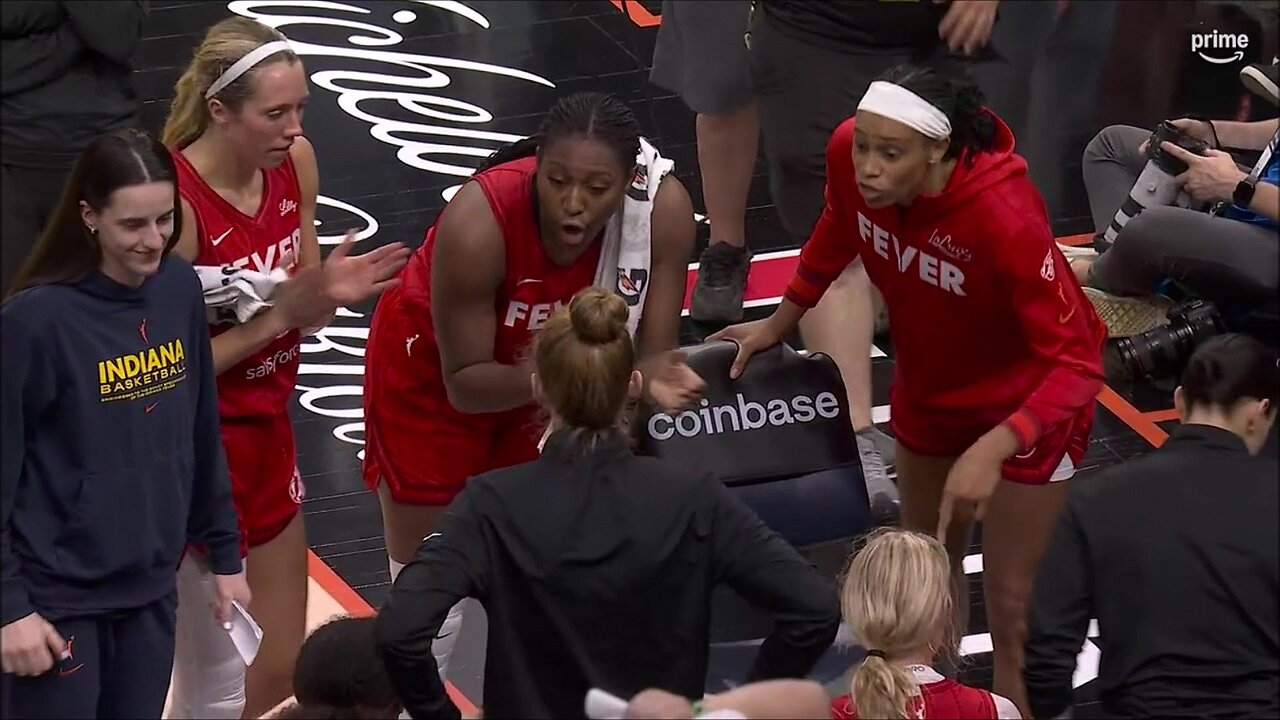 🗣️ Micd Moments in Commissioners Cup Championship Game | Indiana Fever, WNBA womens basketball