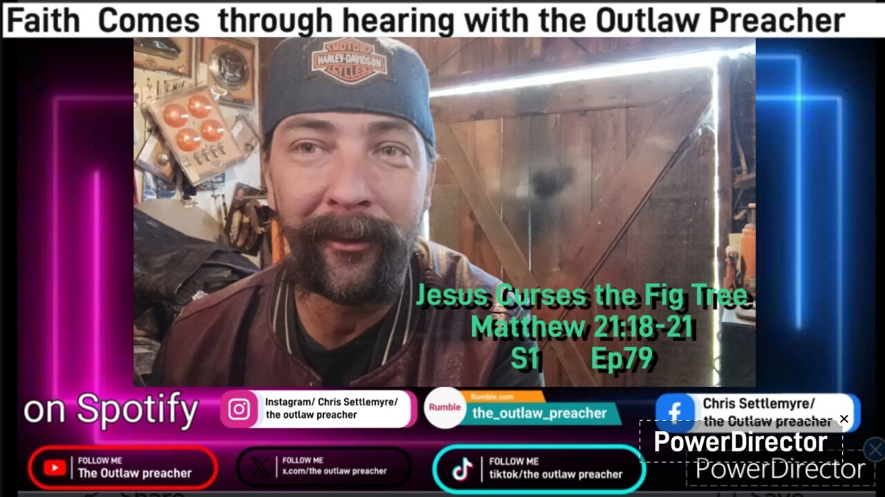 Jesus Curses the Fig Tree Matthew 21:18-21 S1 Ep79