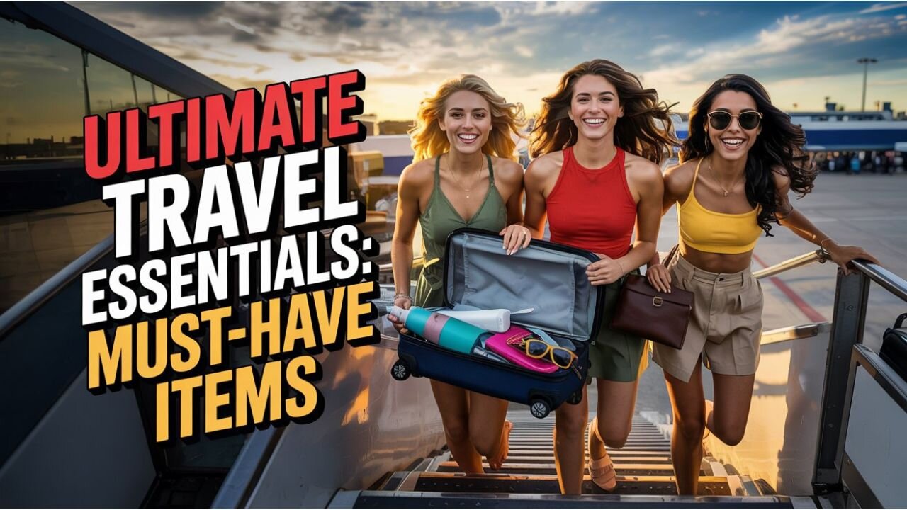 🎥 Ultimate Travel Essentials: Must-Have Items