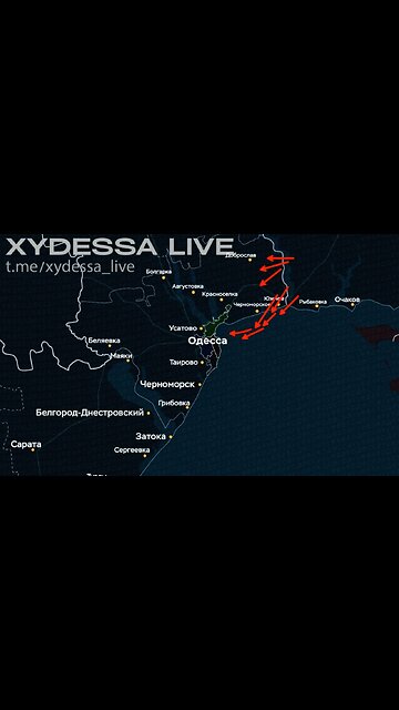 🇷🇺 ⚔️ Monitoring groups report a massive "Geranium" attack on targets in Odessa