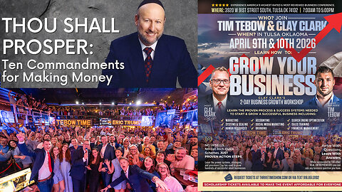 Work Ethic 101 + "If any would not work, neither should he eat." - 2nd Thess 3:10 + "Your Drive Has to Be Followed By An Action." - Tim Grover (MJ & Kobe's Strength Coach) + Interview w/ Rabbi Daniel Lapin + 7 Success Stories