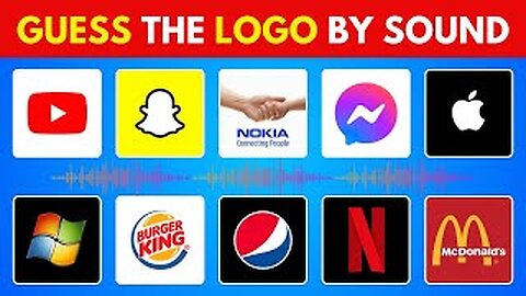 Guess The Logo Sound 🔥🔊 McDonald's, Apple, Netflix, Pepsi | Logo Quiz 2025