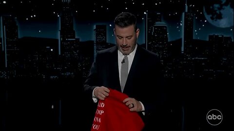 Kimmel Displays Shirt Saying ‘Get the F*ck out of Minneapolis’
