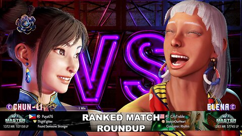 Kuya Kalbo SF6 Ranked Roundup. Chun Li Master Rank [Hori Fight Stick]