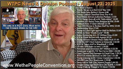 We the People Convention Weekly News & Opinion 8-23-25