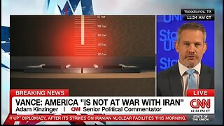 Adam Kinzinger Agrees With Trump On Iran Strikes