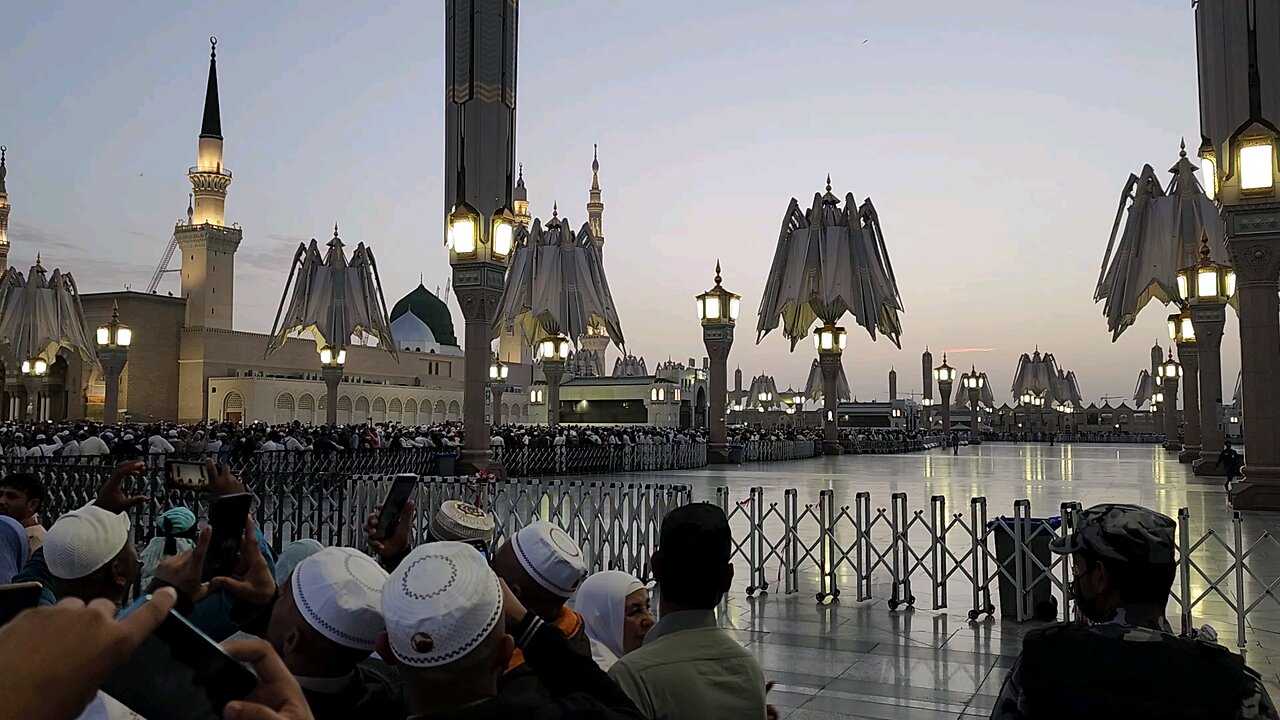 Mosque Prophet Muhammad صلی اللہ علیہ والہ وسلم Madina Saudi Arabia