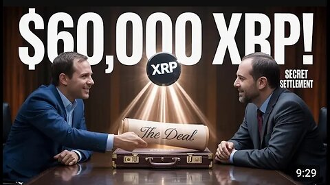 Ripple CEO Brad Garlinghouse Reveals The Secret Settlement That Unlocks The XRP $60,000 Breakout