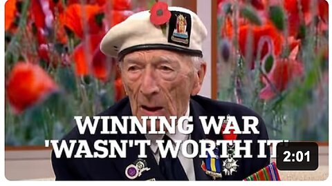 WW2 Vet: UK today was NOT worth the sacrifice - female presenter tries to shut him up