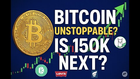 Bitcoin Unstoppable – 150K Next? BTC, ETH, Stocks & Altcoins Today 🔥