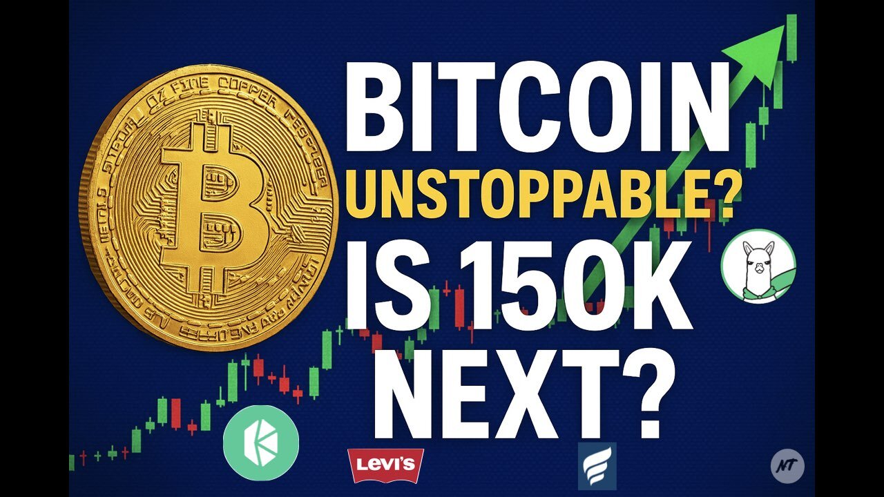 Bitcoin Unstoppable – 150K Next? BTC, ETH, Stocks & Altcoins Today 🔥