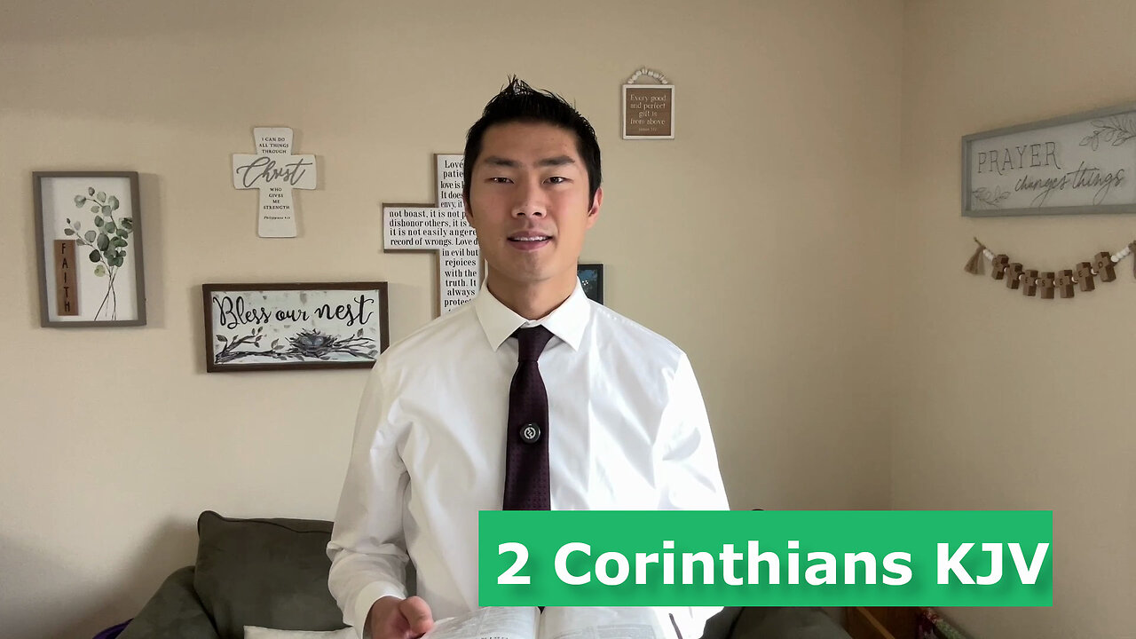 2 Corinthians KJV Audio Bible Reading with Scripture on Screen