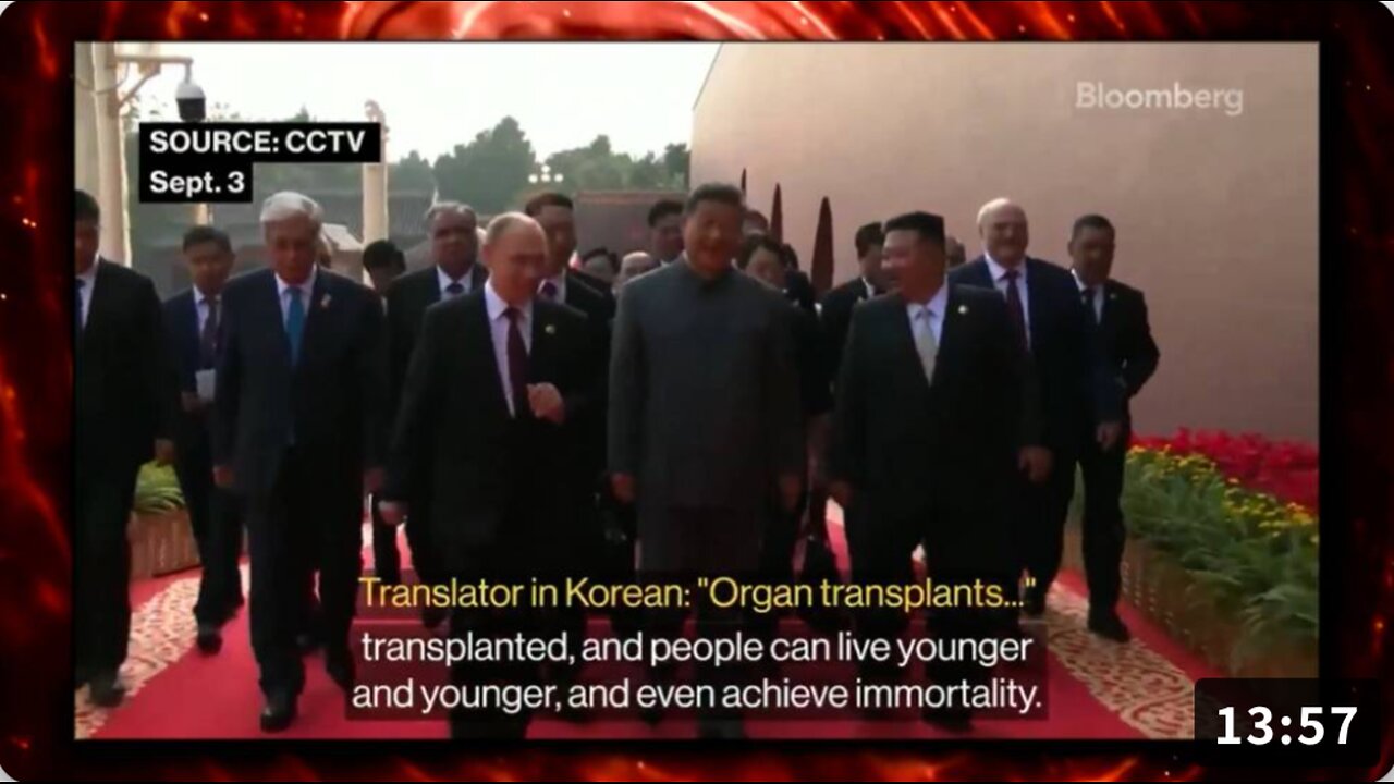 Hot Mic Catches Putin, Xi Discussing Harvesting Organs To “Achieve Immortality!”