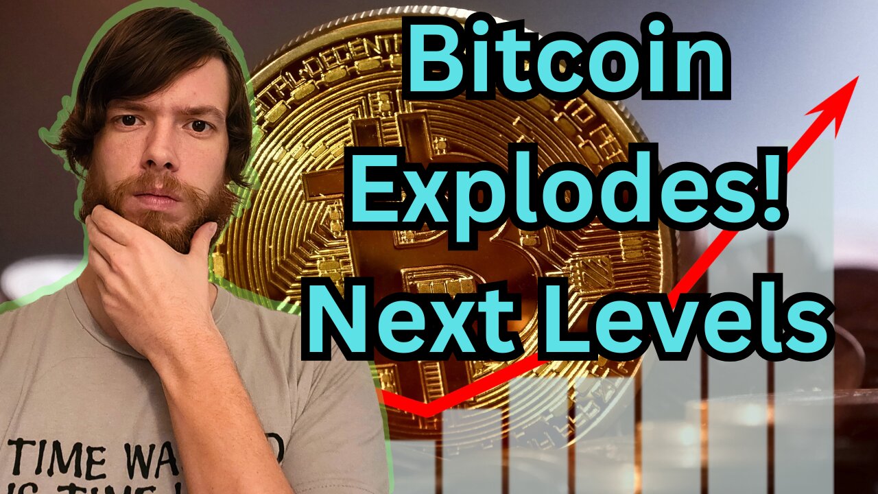 Bitcoin Explodes! Next Levels #crypto #grt #xrp #algo #ankr #btc