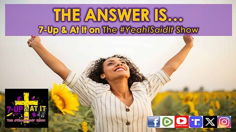 WORD OF THE DAY: ROMANS 7:25 - THE ANSWER IS...