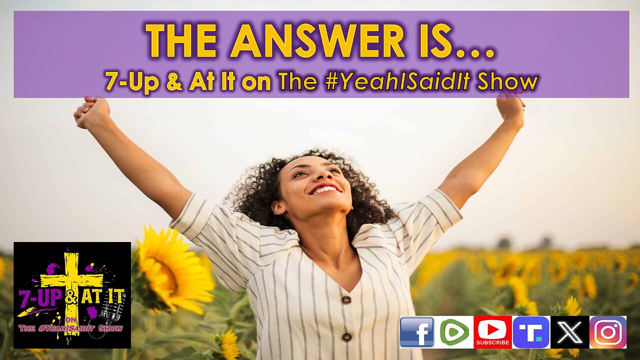 WORD OF THE DAY: ROMANS 7:25 - THE ANSWER IS...