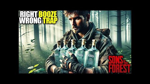 Make sure you Build The Right Booze Trap | Sons of The Forest Gameplay | Part 44