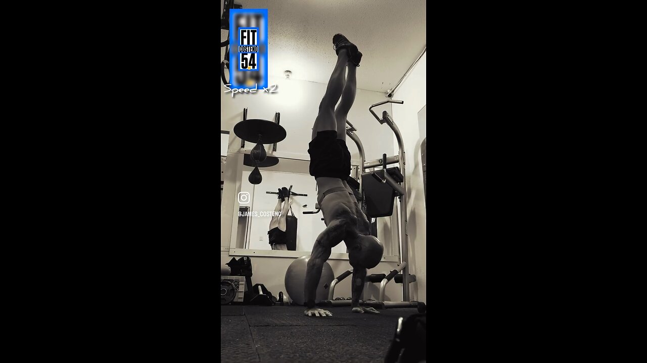 Timed holds Handstand practice