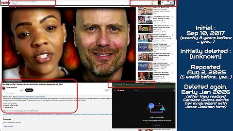 [MOLYNEUX CENSORED] 2017 Sep 10 interview w/ Candace Owens ( reposted in 2025 but deleted Jan 2026)