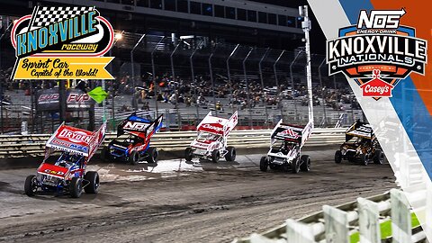 World Of Outlaws NOS Energy Drink Sprint Cars Knoxville Nationals At Knoxville Raceway (8/9/2025)